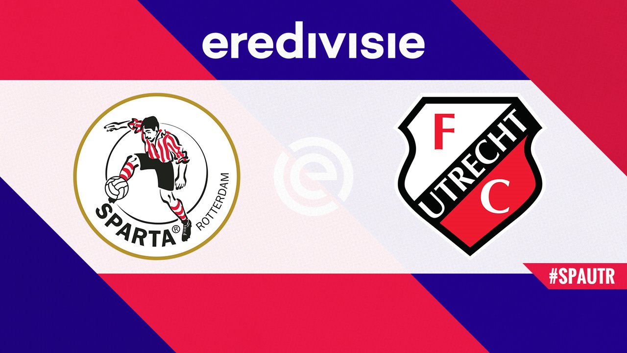 Sparta Rotterdam vs Utrecht poster
