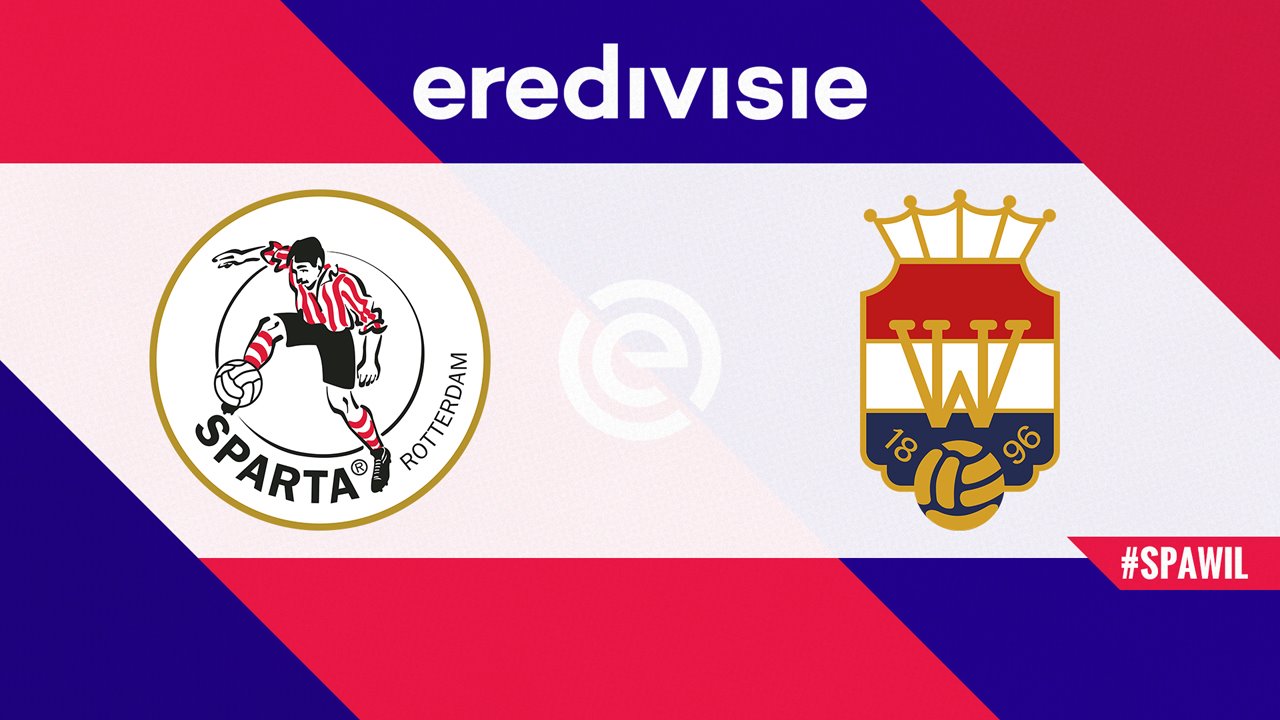 Sparta Rotterdam vs Willem II poster