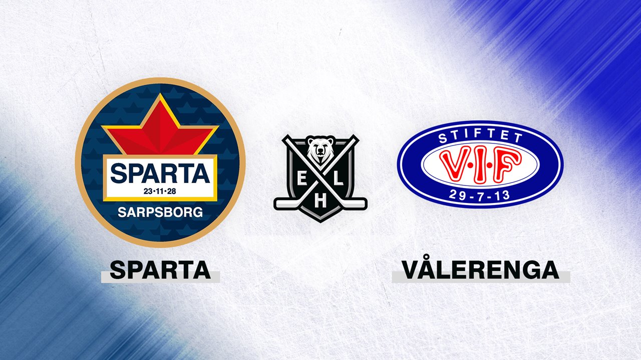 Sparta Warriors vs Vålerenga poster