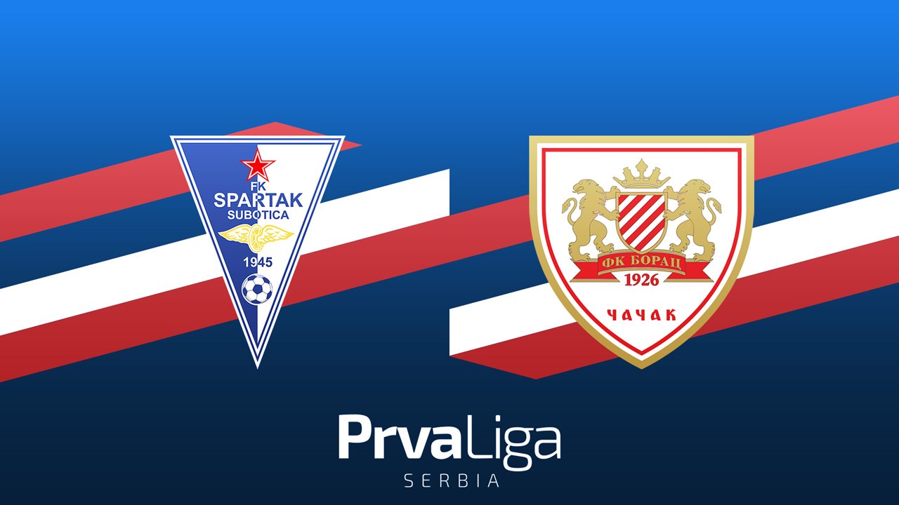 Spartak Subotica vs Borac 1926 Čačak poster