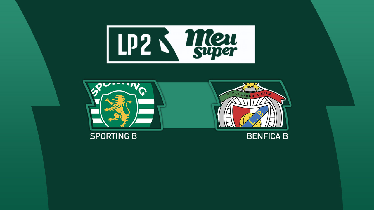 Sporting B vs Benfica B poster