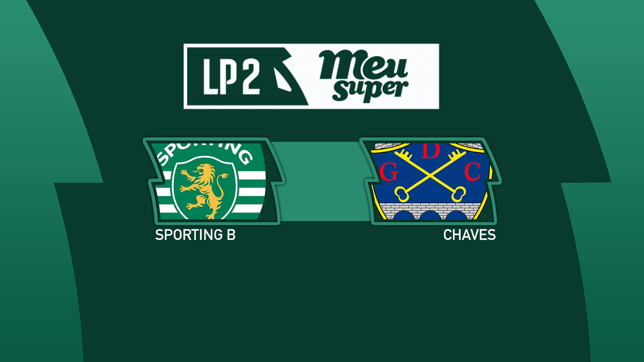 Sporting B vs Chaves poster