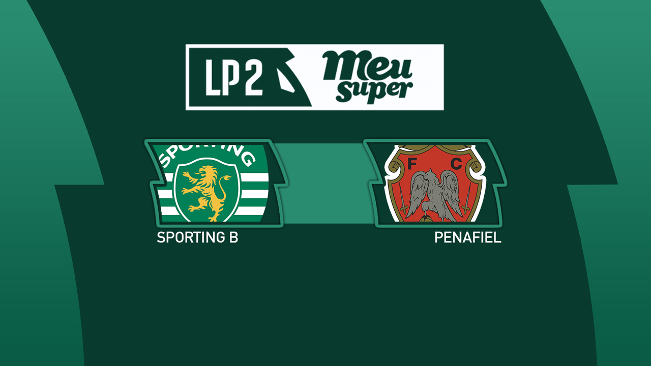 Sporting B vs Penafiel poster