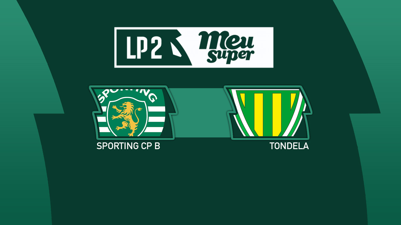 Sporting CP B vs Tondela poster
