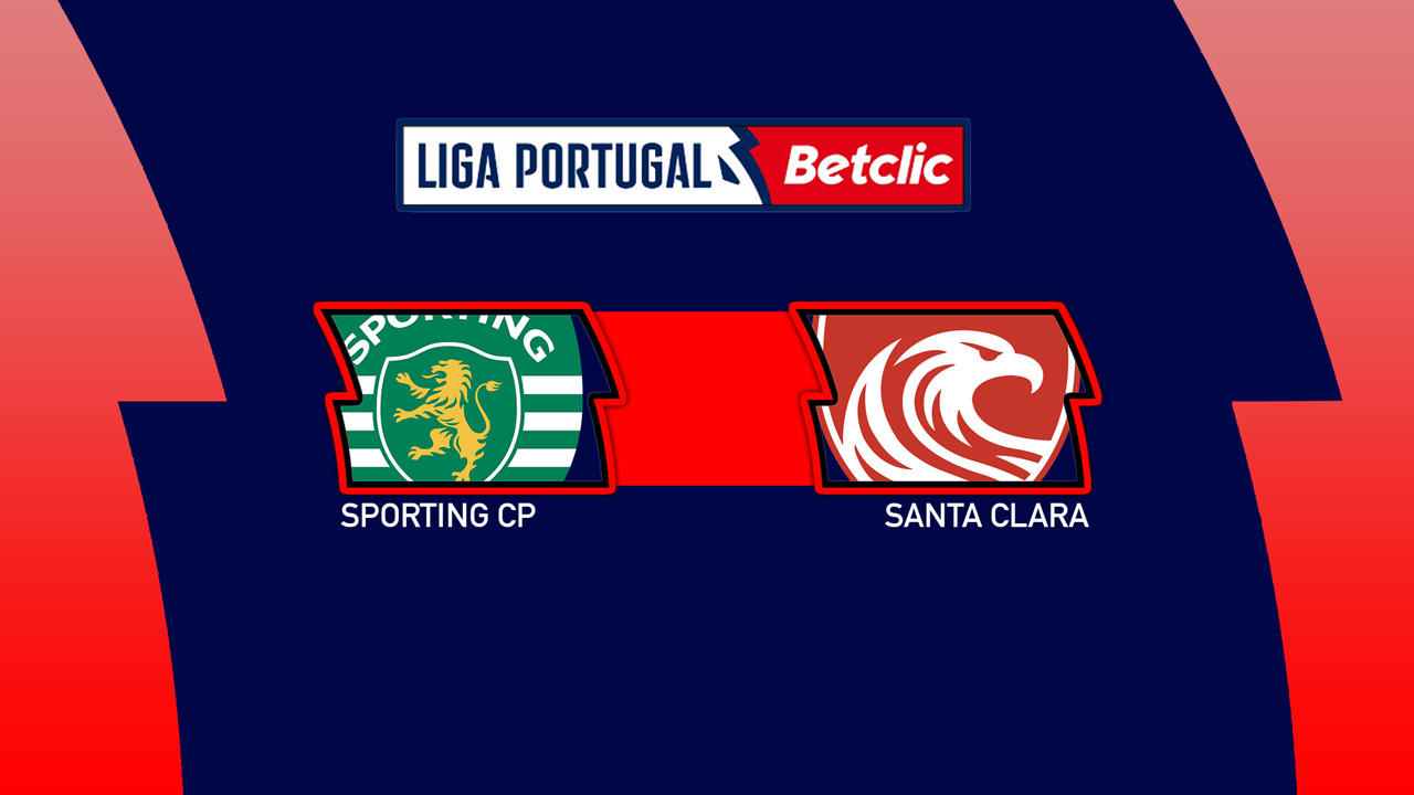 Sporting CP vs Santa Clara poster