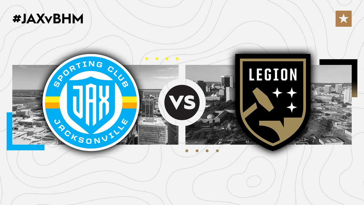 Sporting JAX vs Birmingham Legion poster