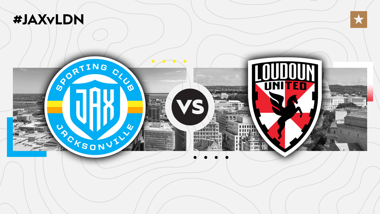 Sporting JAX vs Loudoun United poster