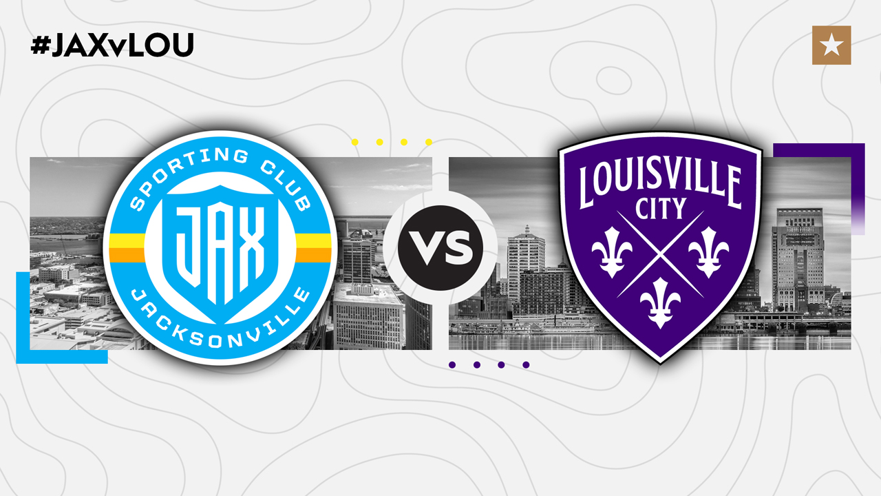 Sporting JAX vs Louisville City poster