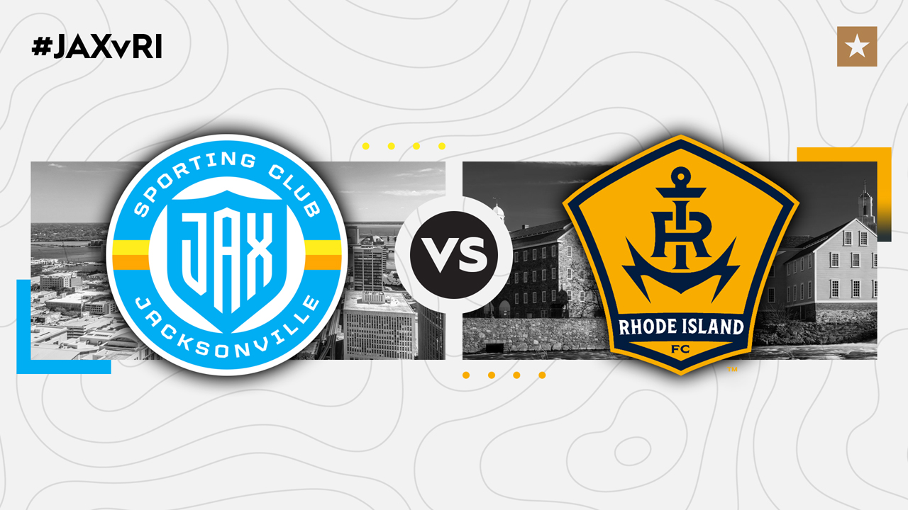 Sporting JAX vs Rhode Island FC poster