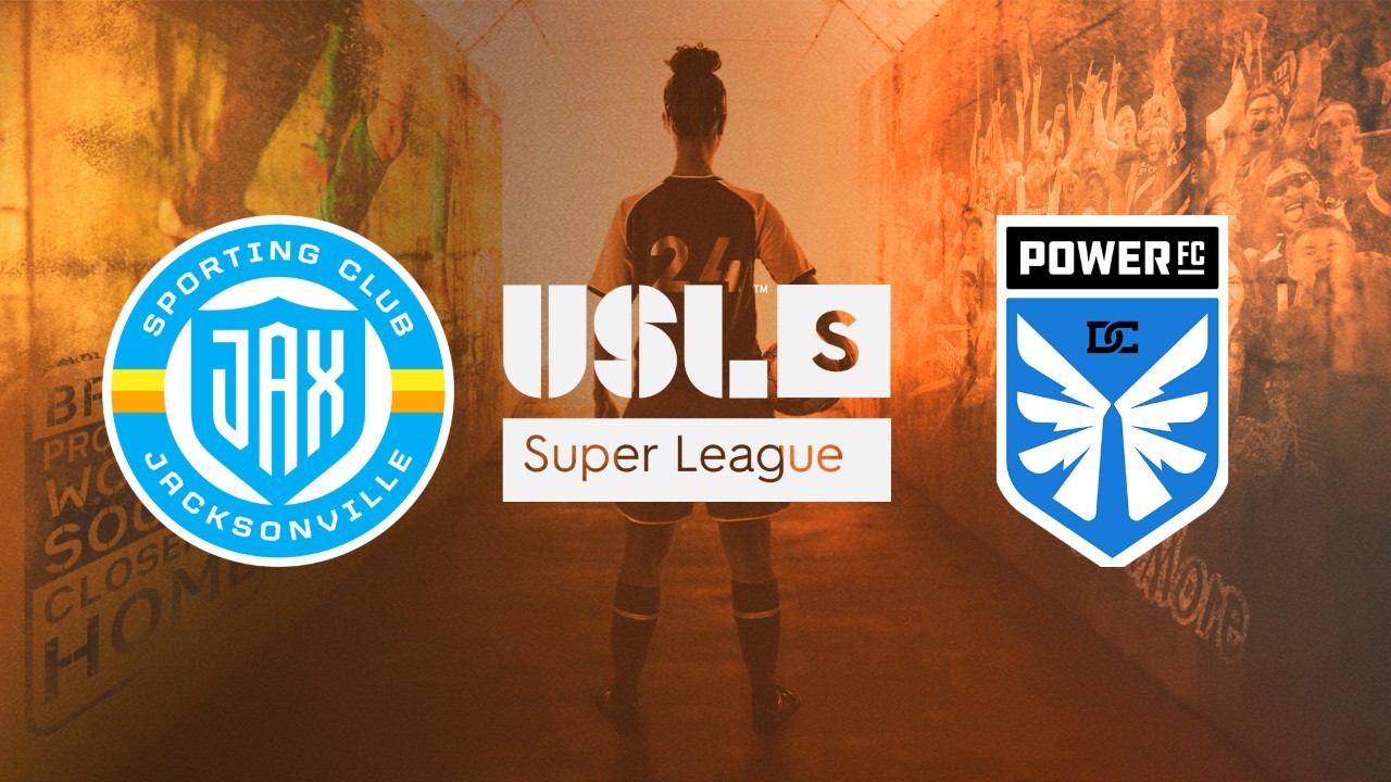 Sporting JAX Women vs DC Power poster