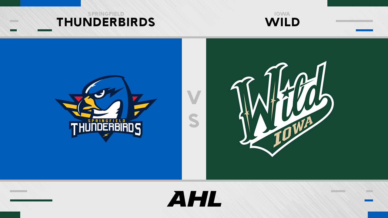 Springfield Thunderbirds vs Iowa Wild poster
