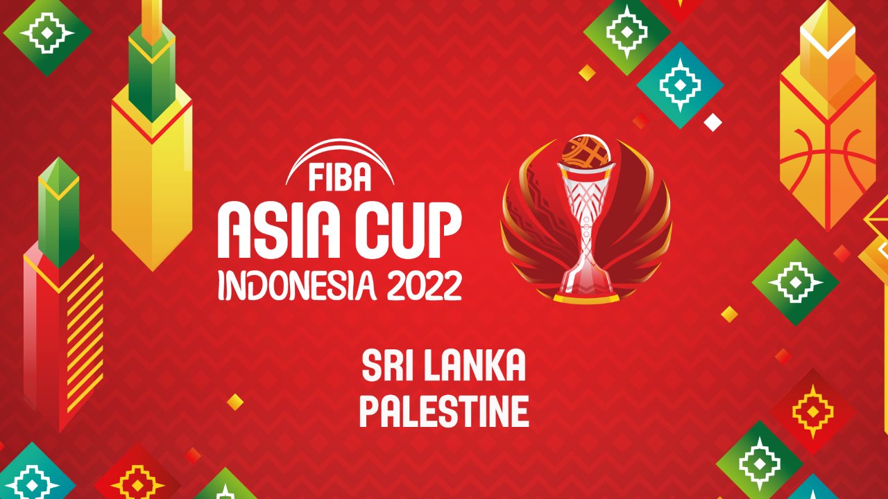 Sri Lanka Basketball vs Palestine Basketball poster