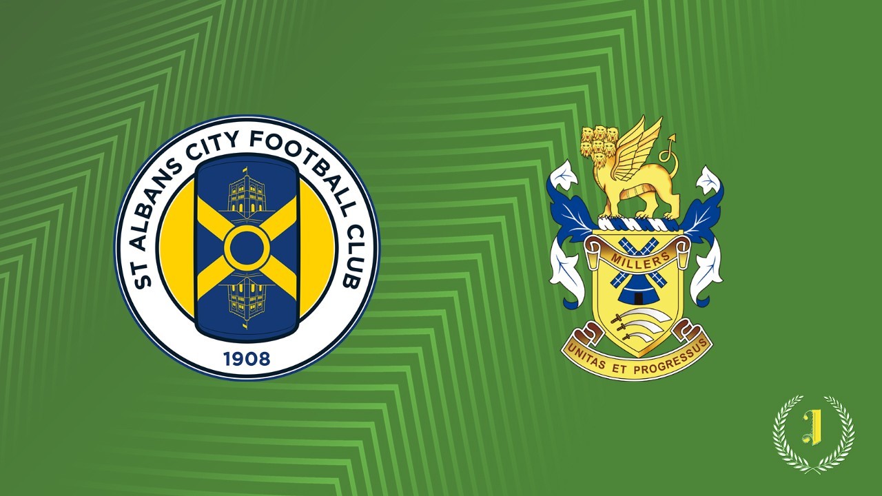 St Albans City vs Aveley poster