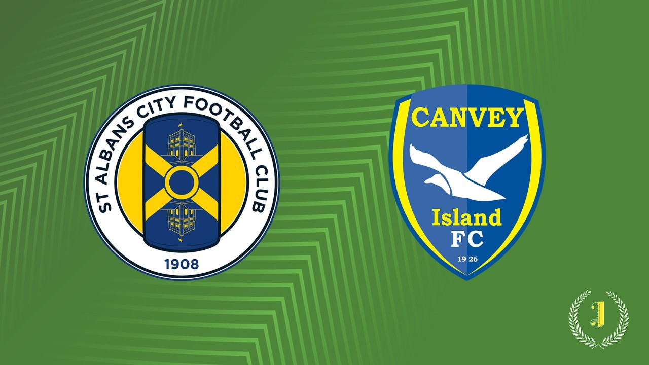 St Albans City vs Canvey Island poster