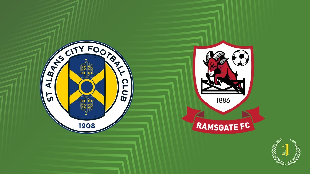 St Albans City vs Ramsgate poster