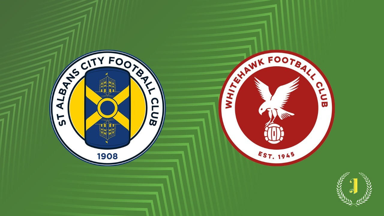 St Albans City vs Whitehawk poster
