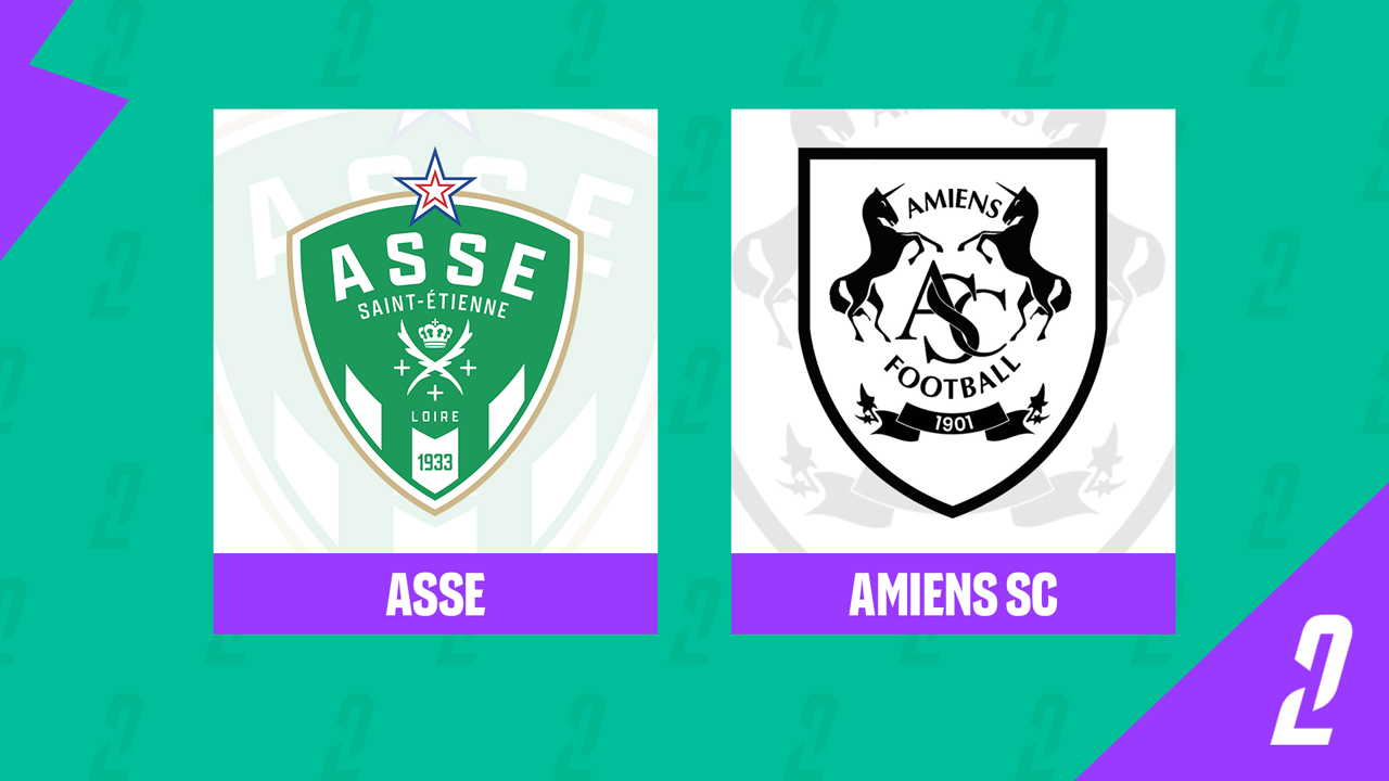 St Etienne vs Amiens poster