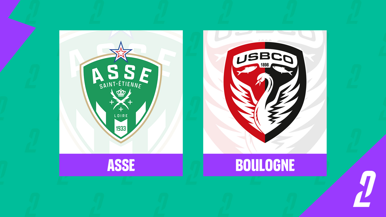 St Etienne vs Boulogne poster