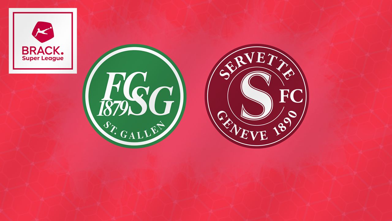 St. Gallen vs Servette poster