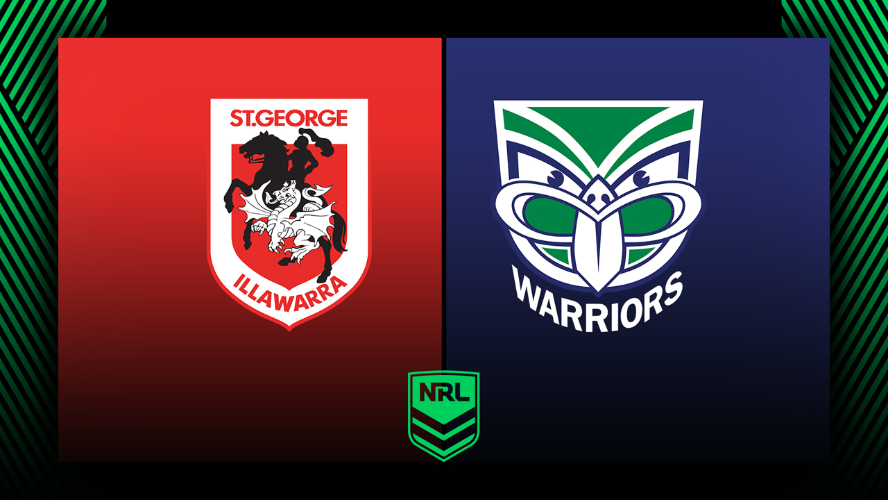 St. George Illawara Dragons vs New Zealand Warriors poster