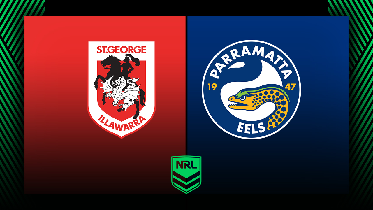 St. George Illawara Dragons vs Parramatta Eels poster