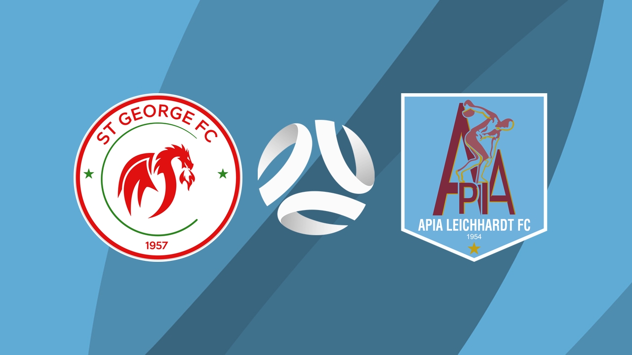 St George vs APIA Leichhardt poster