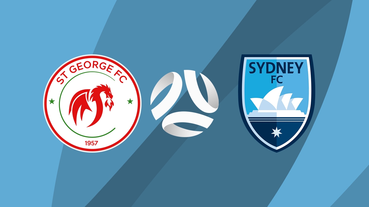 St George vs Sydney FC Youth poster