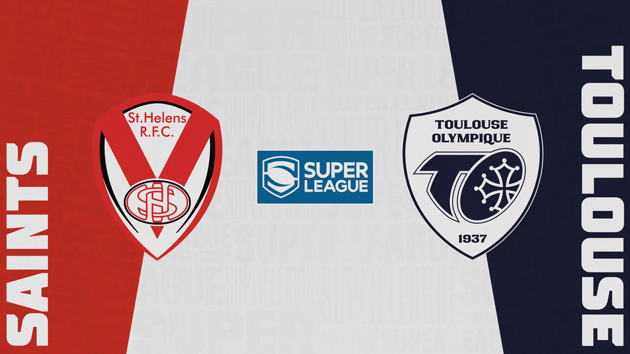 St Helens vs Toulouse Olympique poster
