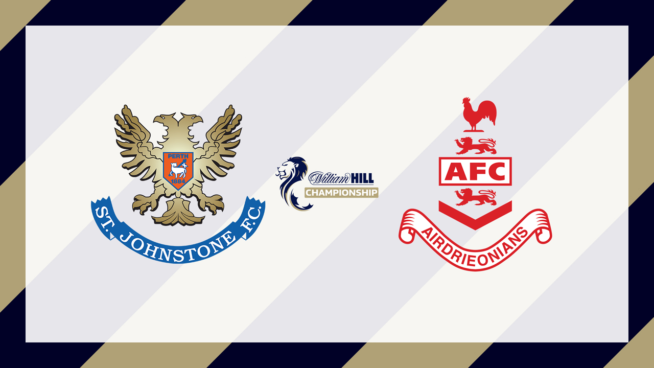 St Johnstone vs Airdrieonians poster