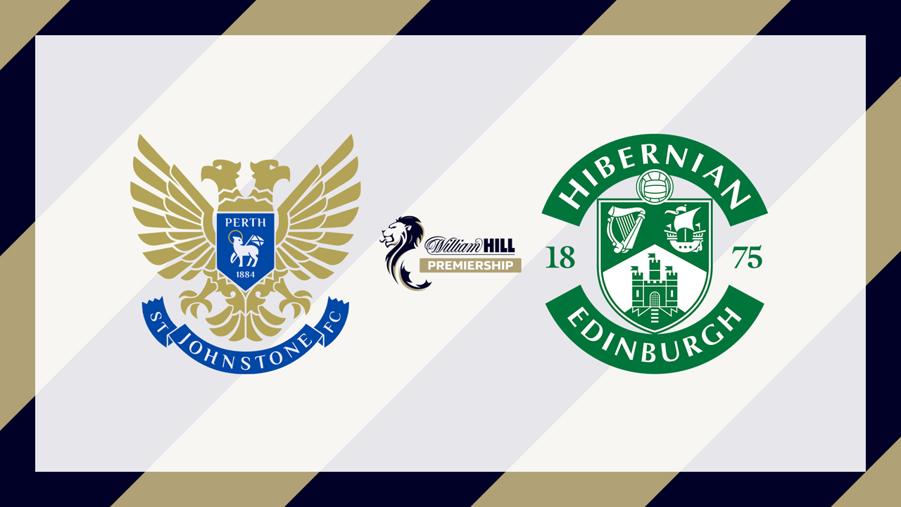 St Johnstone vs Hibernian poster