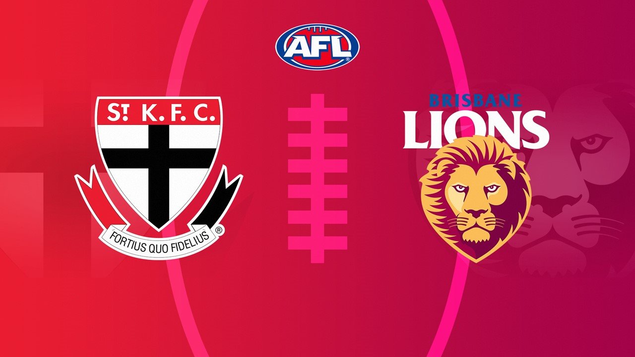 St Kilda Football Club vs Brisbane Lions poster