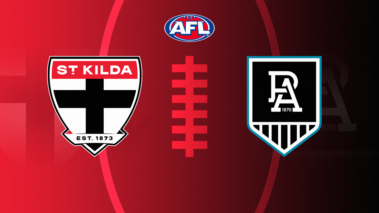 St Kilda Football Club vs Port Adelaide Football Club poster