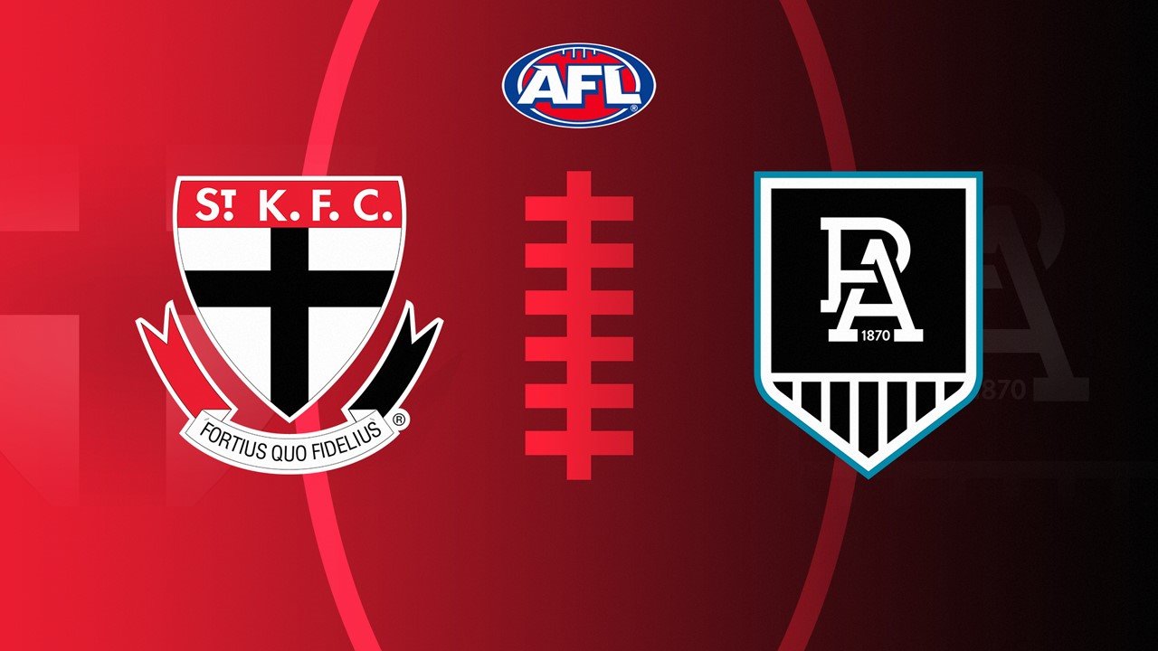 St Kilda Football Club vs Port Adelaide Football Club poster