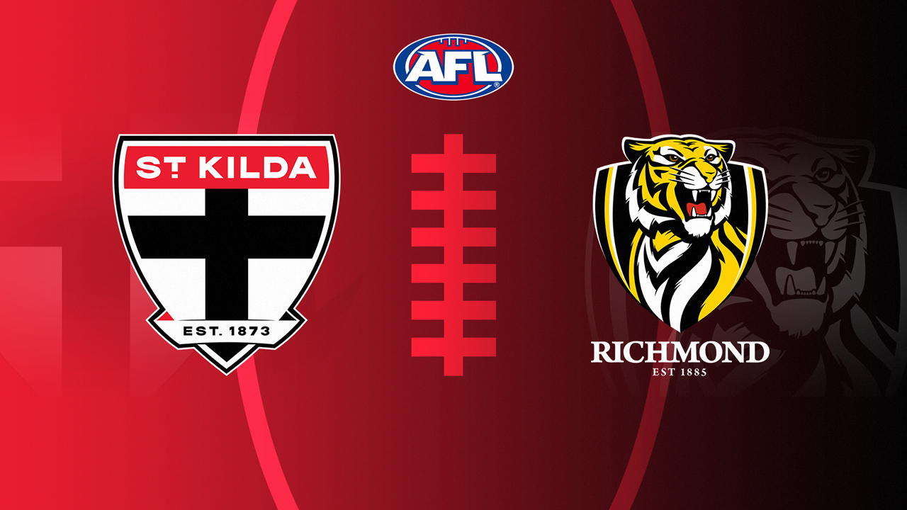 St Kilda Football Club vs Richmond Football Club poster
