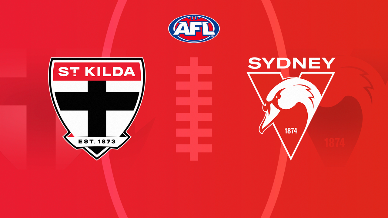 St Kilda Football Club vs Sydney Swans poster