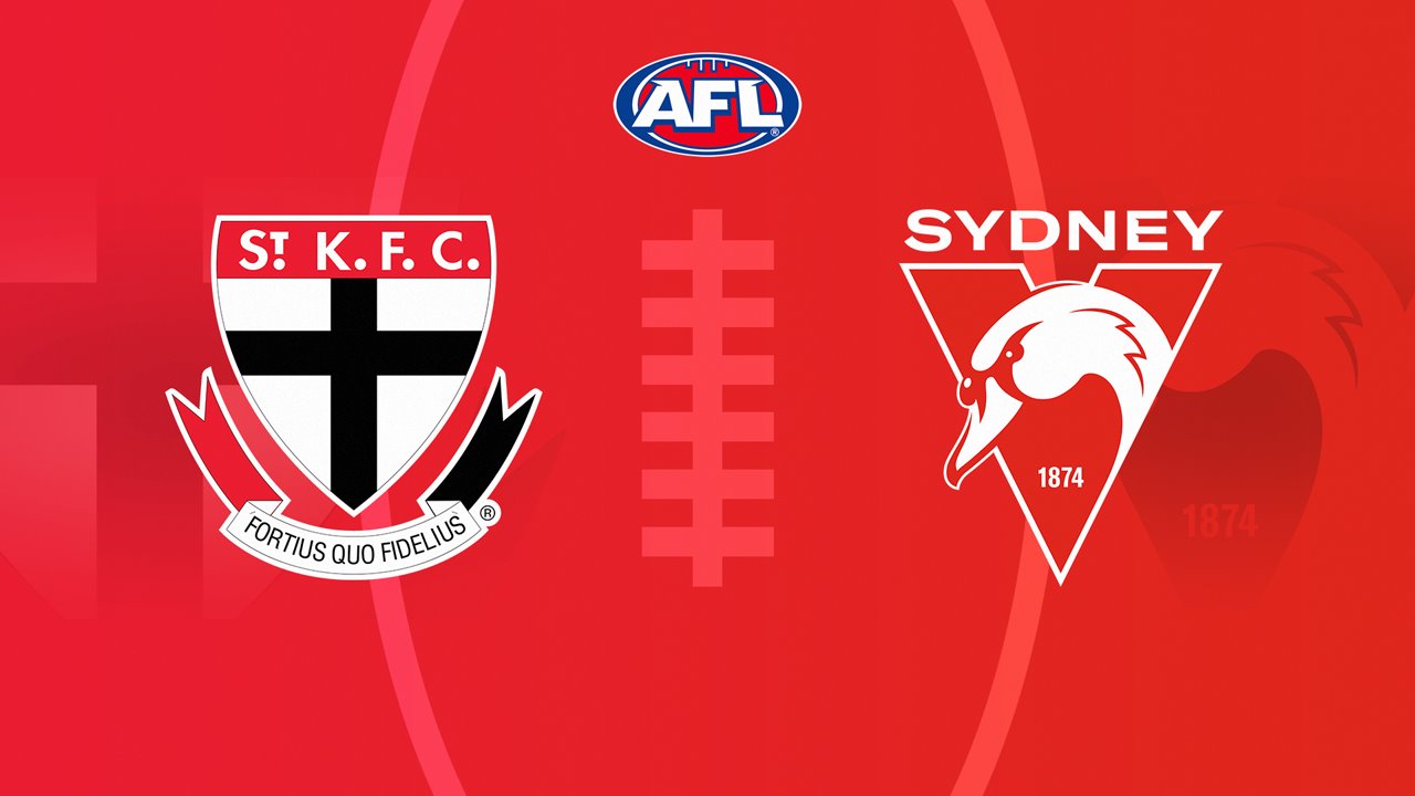 St Kilda Football Club vs Sydney Swans poster