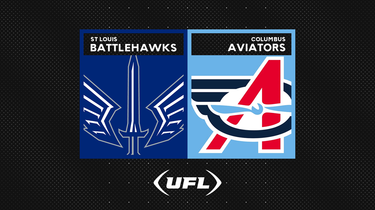 St Louis BattleHawks vs Columbus Aviators poster