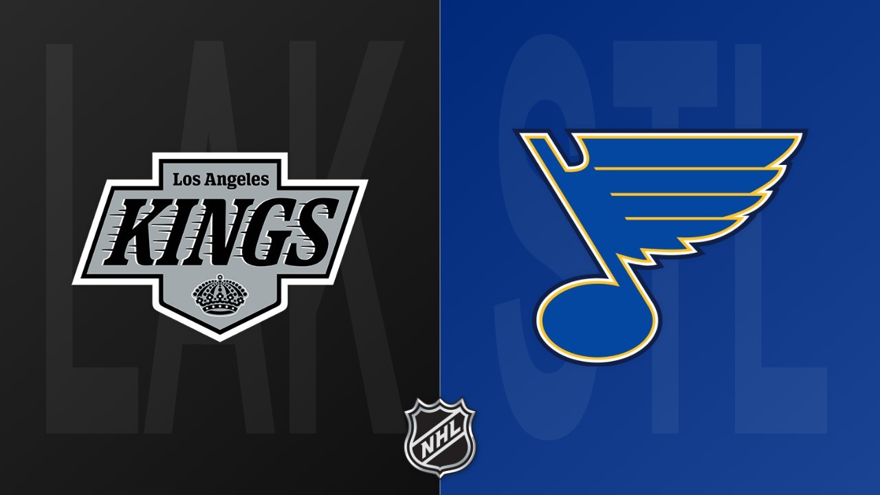 St. Louis Blues vs Los Angeles Kings poster