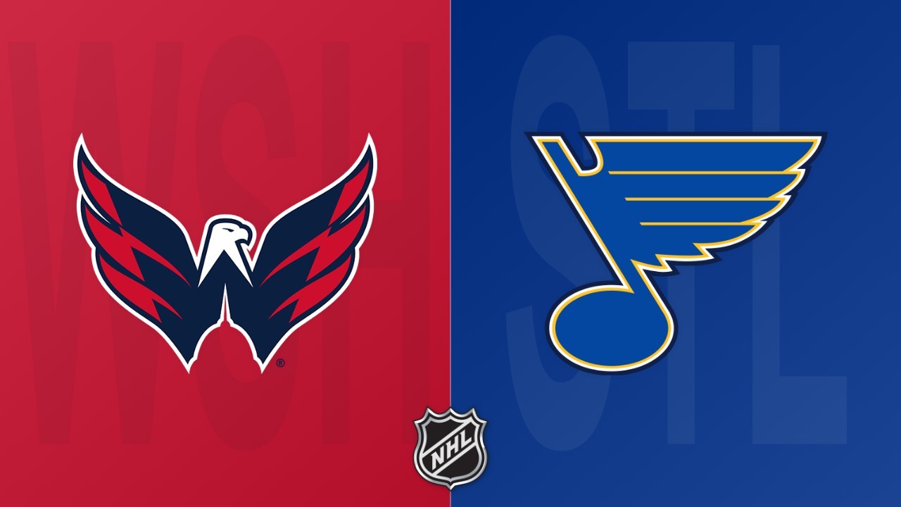 St. Louis Blues vs Washington Capitals poster