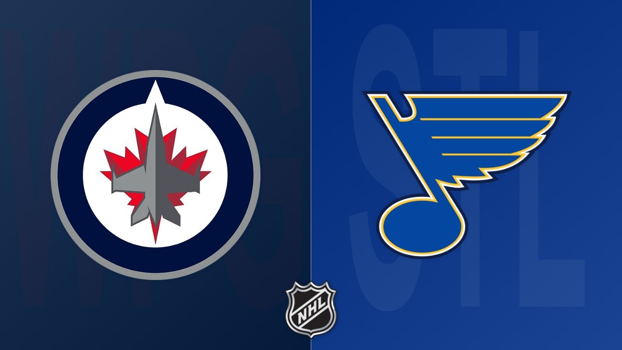 St. Louis Blues vs Winnipeg Jets poster