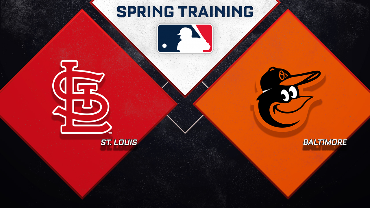St. Louis Cardinals vs Baltimore Orioles poster
