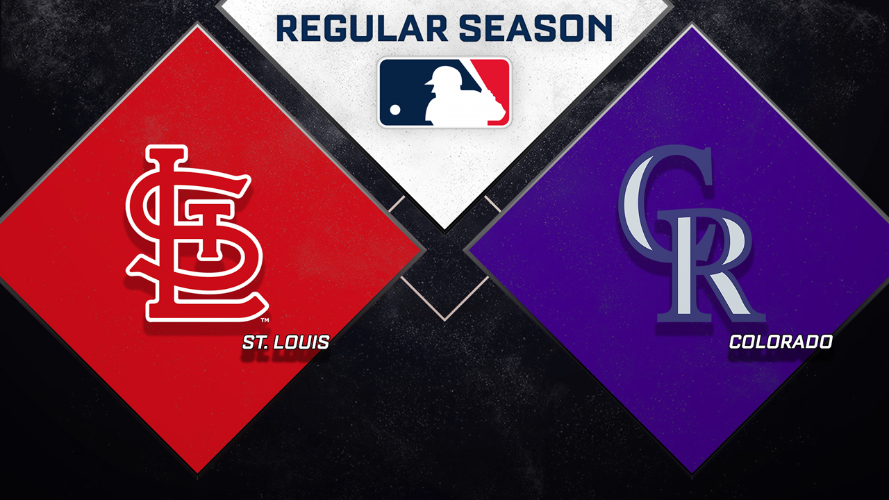 St. Louis Cardinals vs Colorado Rockies poster