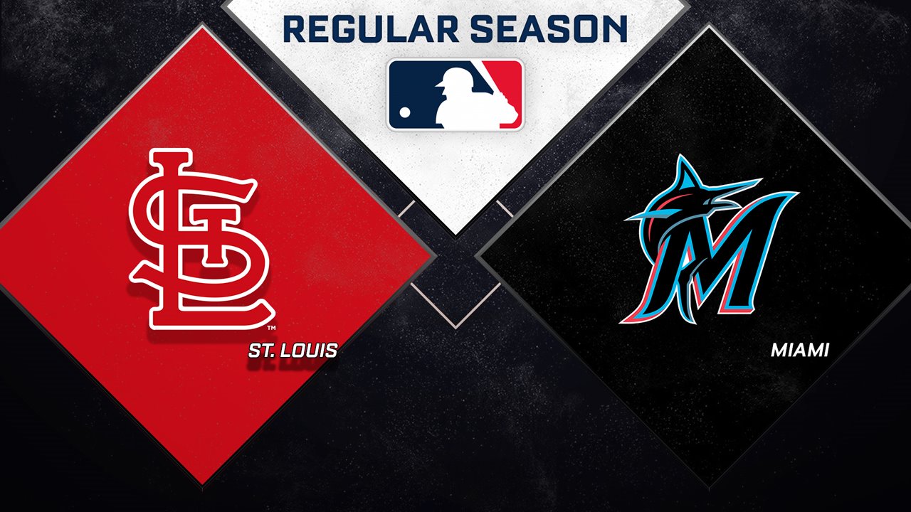 St. Louis Cardinals vs Miami Marlins poster