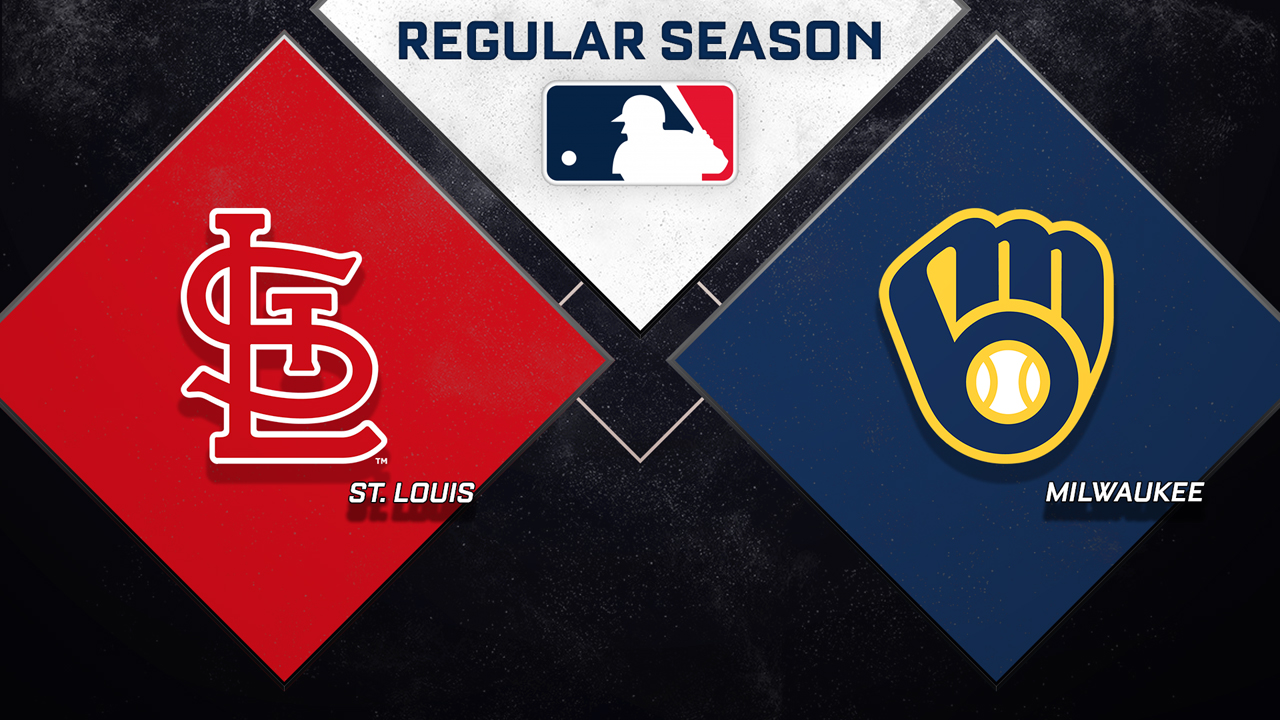 St. Louis Cardinals vs Milwaukee Brewers poster