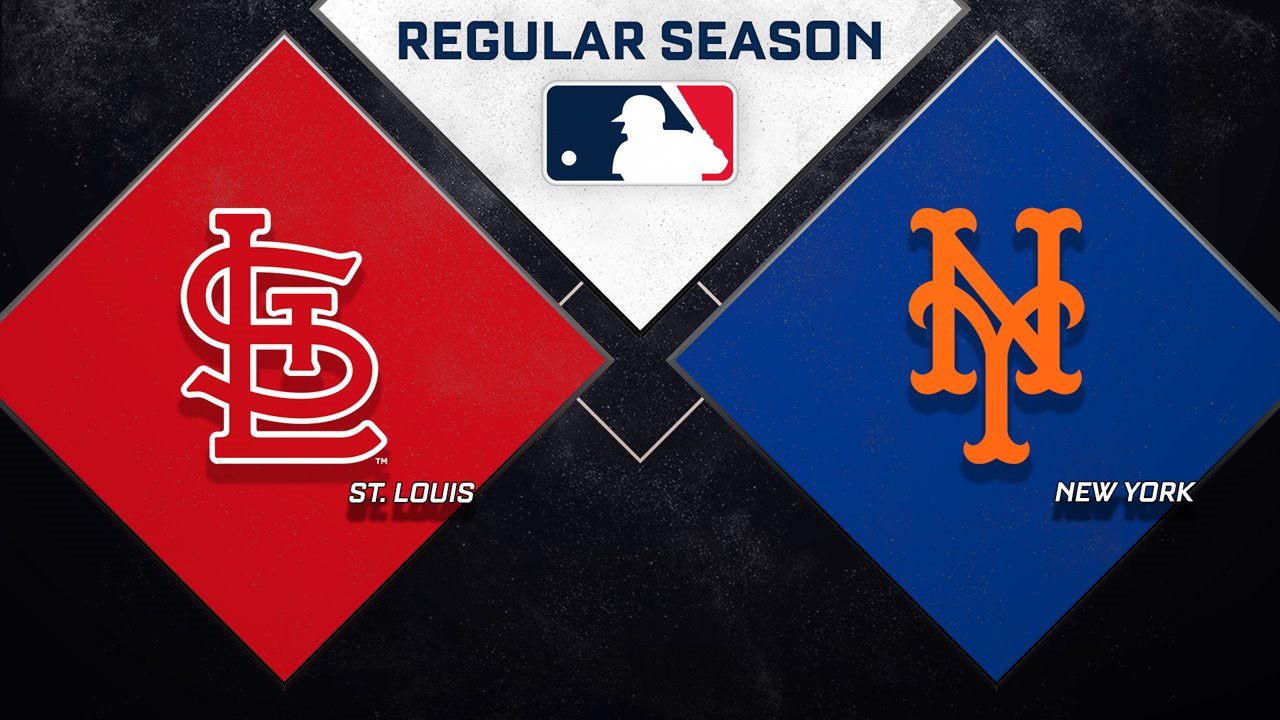 St. Louis Cardinals vs New York Mets poster
