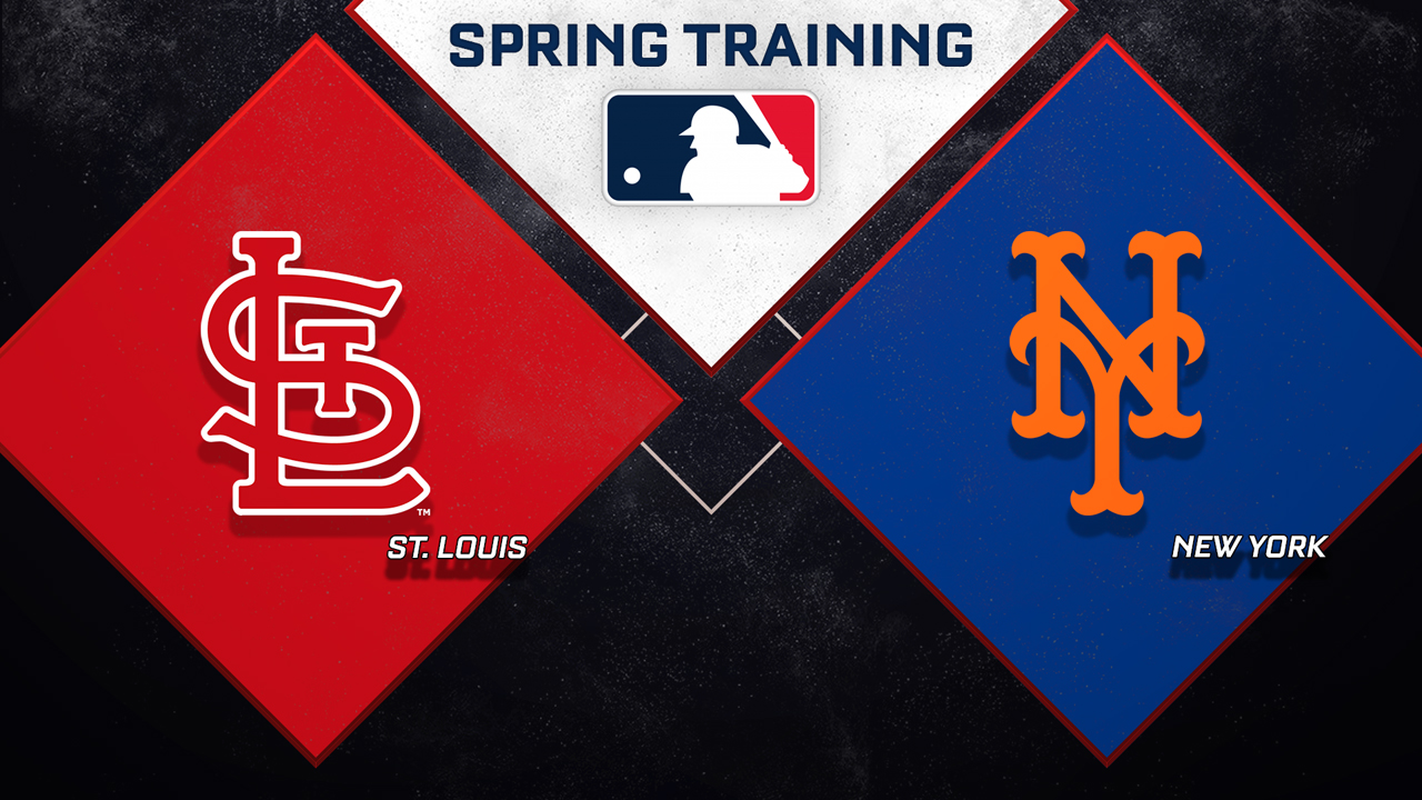 St. Louis Cardinals vs New York Mets poster