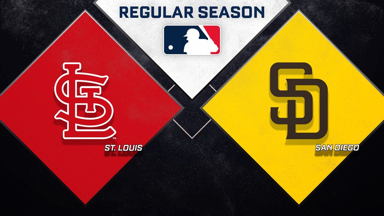 St. Louis Cardinals vs San Diego Padres poster