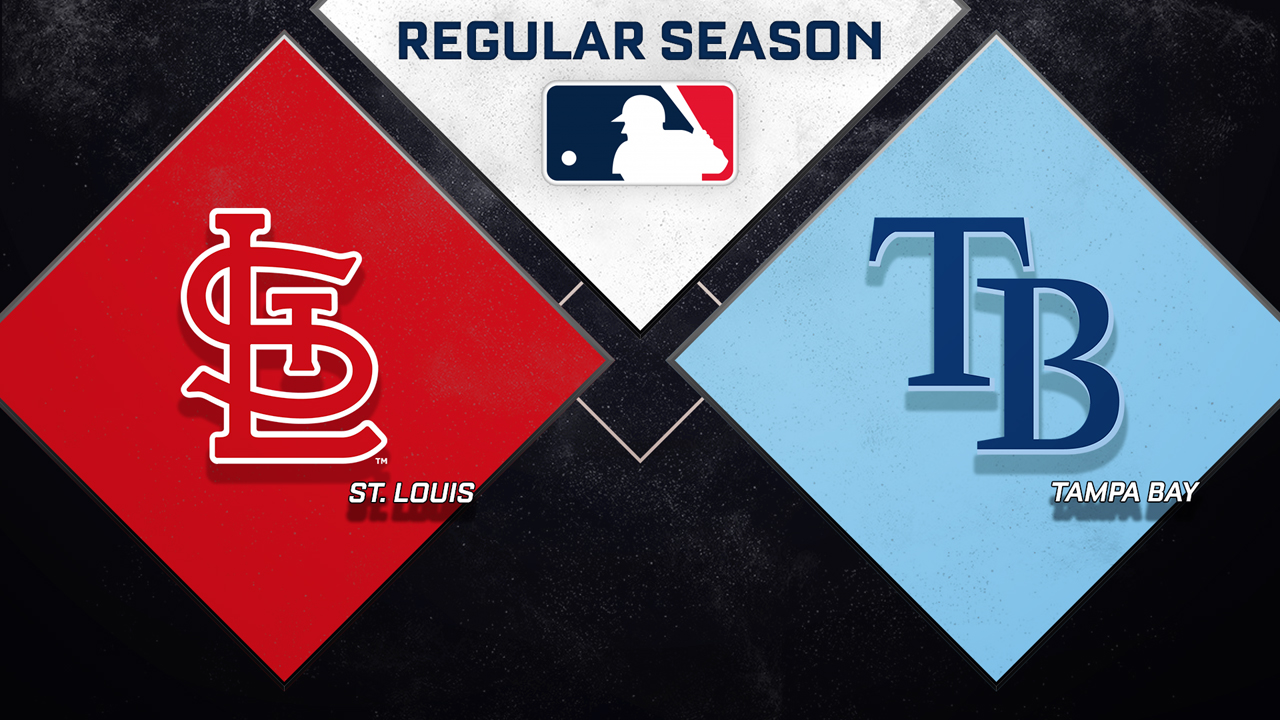 St. Louis Cardinals vs Tampa Bay Rays poster