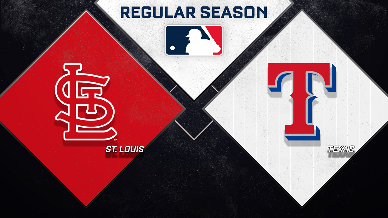 St. Louis Cardinals vs Texas Rangers poster