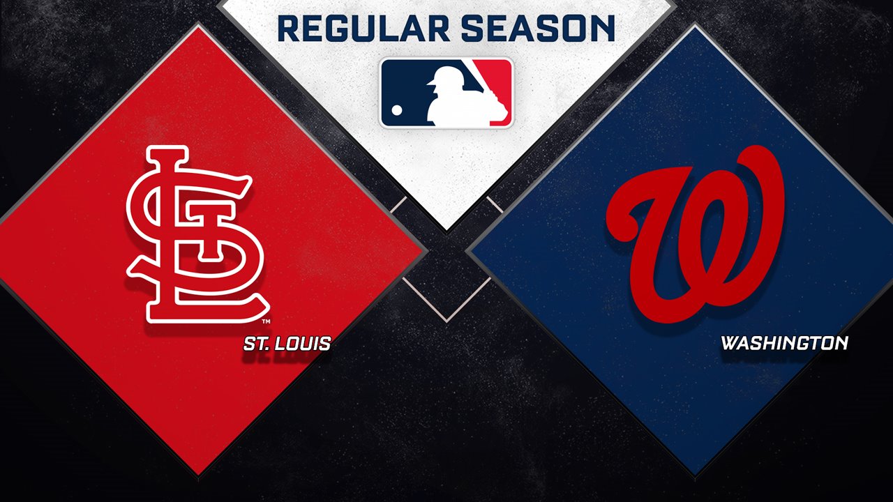 St. Louis Cardinals vs Washington Nationals poster